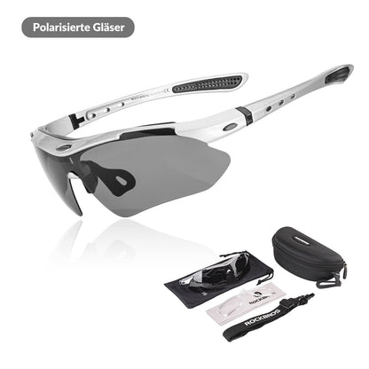 ROCKBROS Fahrradbrille Polarisiert Brille Sonnenbrille UV400 Schutz