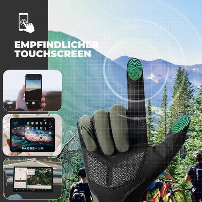 ROCKBROS Fahrradhandschuhe Damen/Herren Touchscreen Anti-Rutsch Dünne