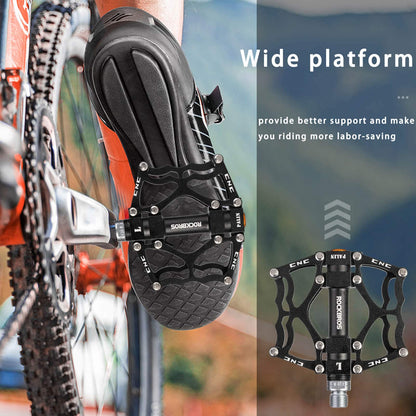 ROCKBROS Fahrradpedale 9/16 Zoll CNC Aluminium mit abgedichteten Lagern