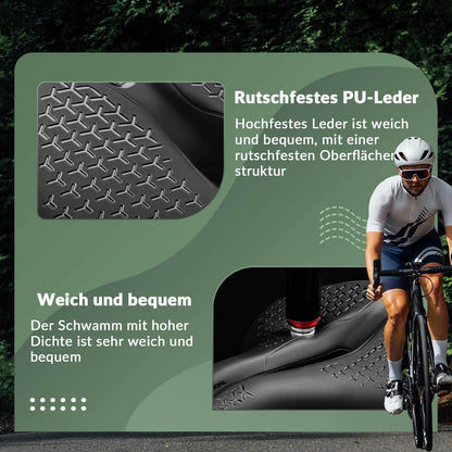 ROCKBROS Fahrradsattel Bequem Hohl Ergonomisch Fahrradsitz Anti-Rutsch