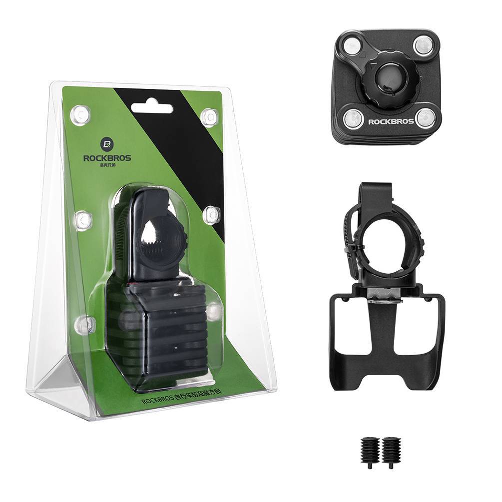 ROCKBROS Fahrradschloss Faltschloss 70 cm Lang Schwarz