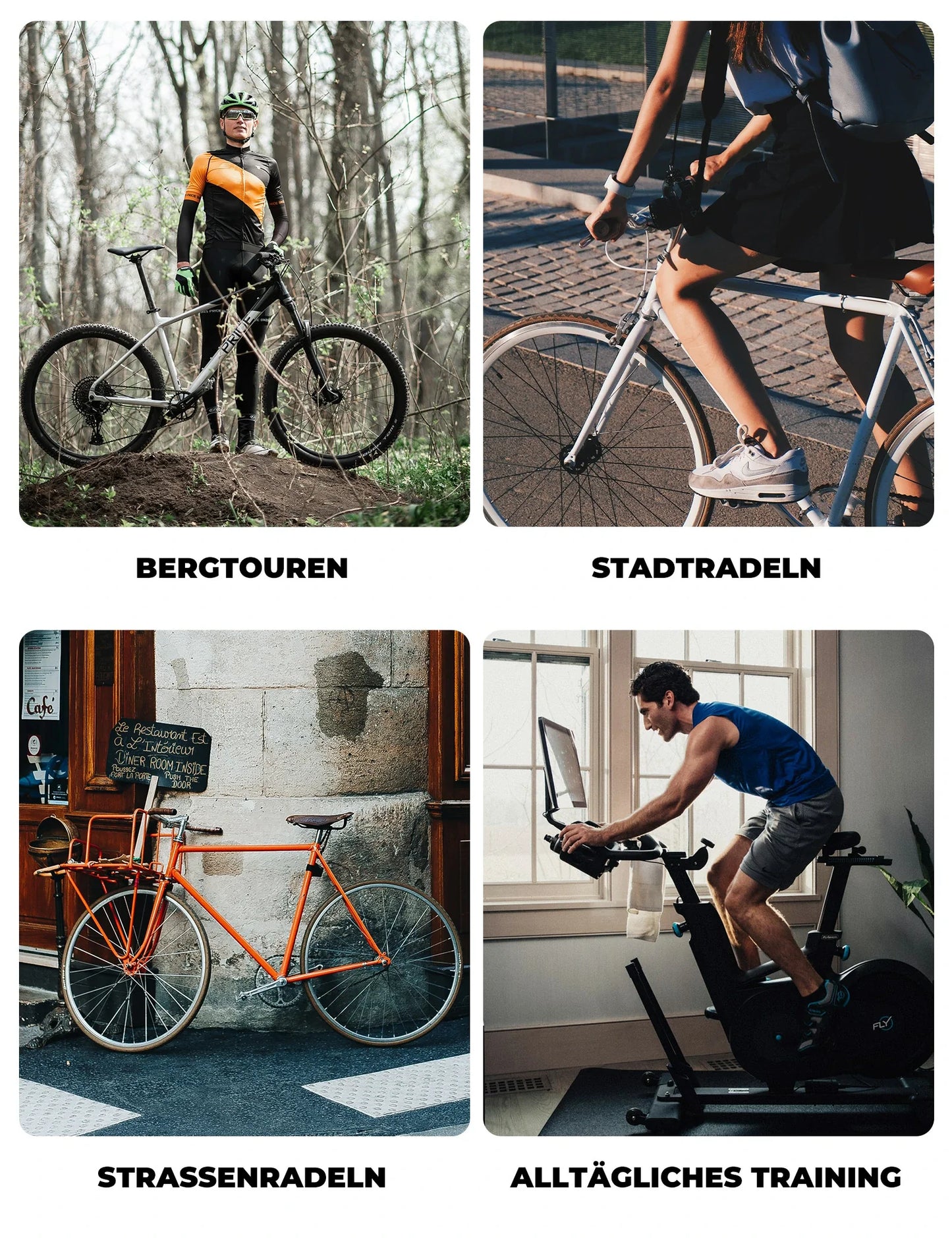 ROCKBROS Fahrradschuhe ohne Klicksystem