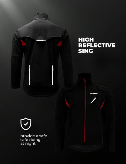 ROCKBROS Winter Jacke / Hose Herren Windschutz Radsportanzug