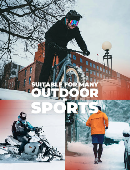 ROCKBROS Winter Jacke / Hose Herren Windschutz Radsportanzug