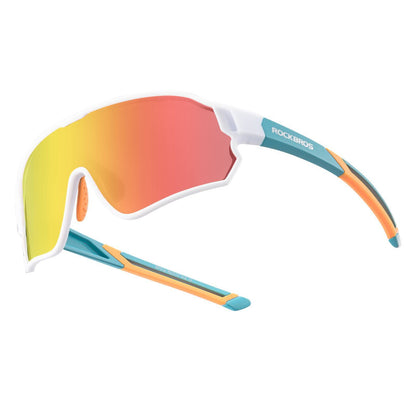 ROCKBROS Kinder Fahrradbrille UV400-Schutz Polarisierte Sonnenbrille
