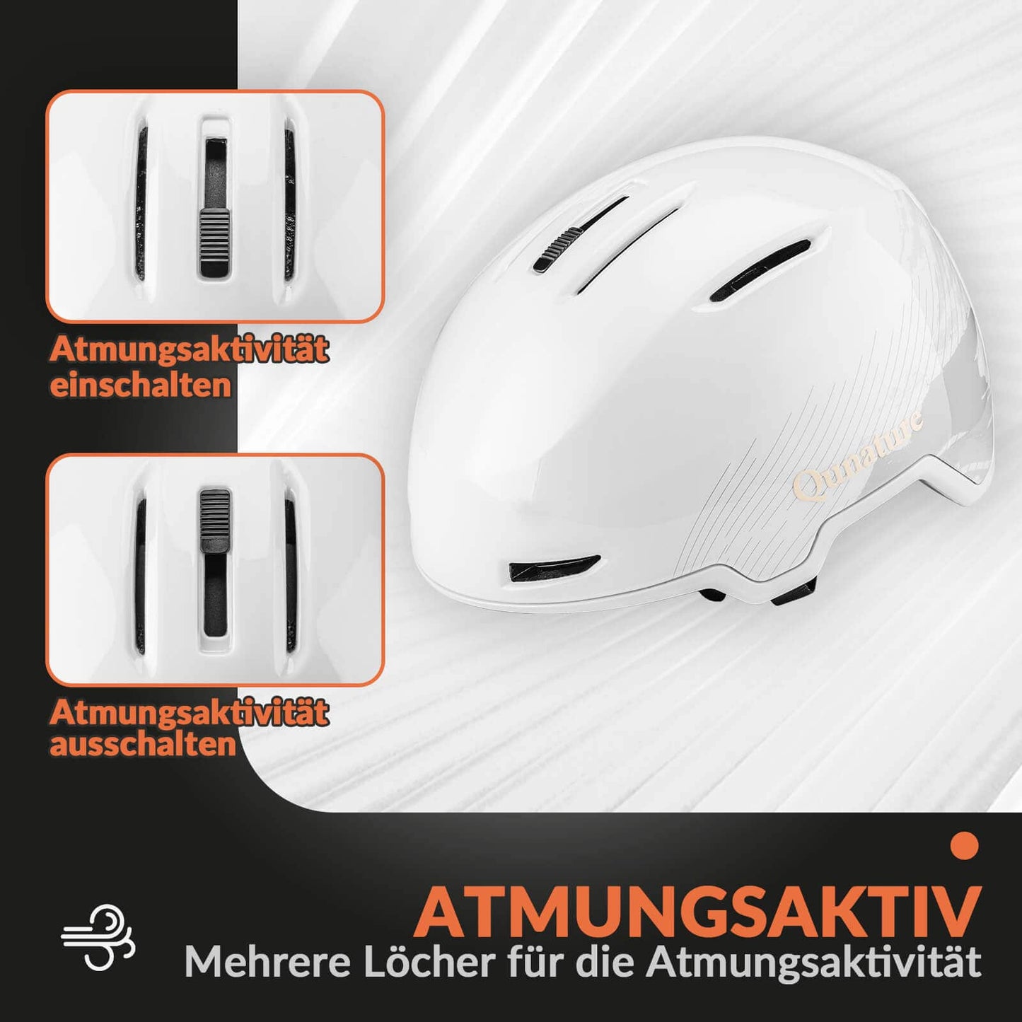 ROCKBROS-Qunature Skihelm mit Ohrenschützern Schneehelm Winter für Skifahren