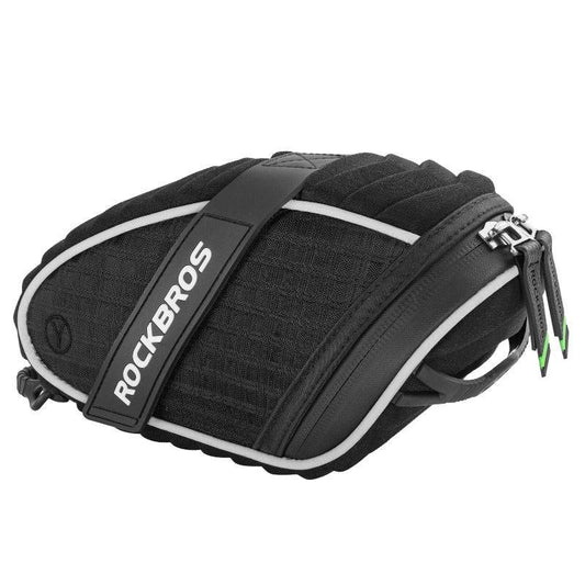 ROCKBROS Satteltaschen Fahrradsitz Taschen mit Rücklichthalter 1L