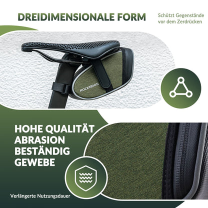 ROCKBROS Satteltaschen Wasserabweisend Werkzeugtasche 2024 neuer Stil