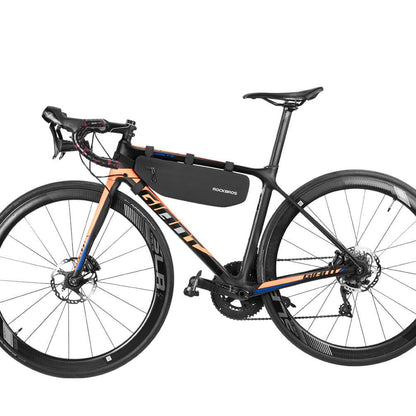 ROCKBROS 4L Wasserabweisend Rahmentasche Dreiecktasche Schwarz