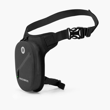 ROCKBROS Wasserdichte Beintasche für Motorrad Damen/Herren Schwarz