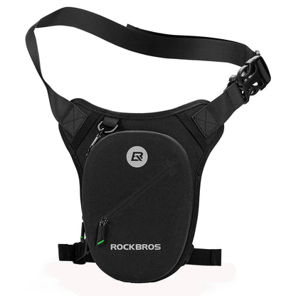 ROCKBROS Wasserdichte Beintasche für Motorrad Damen/Herren Schwarz