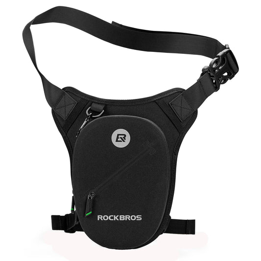 ROCKBROS Wasserdichte Beintasche für Motorrad Damen/Herren Schwarz