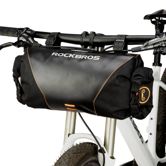 ROCKBROS Wasserdichte Fahrrad Lenkertasche 2L mit Öffnungsdesign