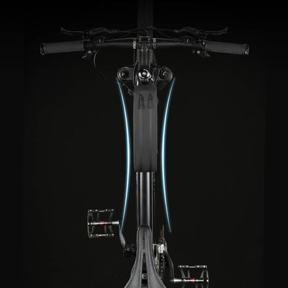 ROCKBROS wasserdichte Oberrohrtasche für Fahrrad 1L / 1.6 L Schwarz