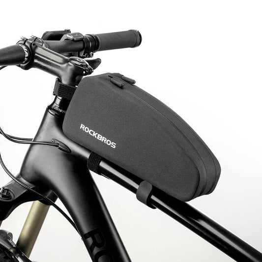 ROCKBROS wasserdichte Oberrohrtasche für Fahrrad 1L / 1.6 L Schwarz