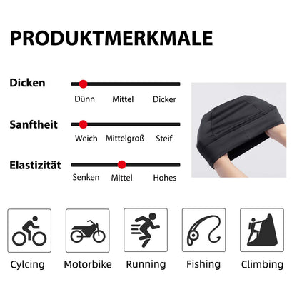 ROCKBROS Winter Fahrrad Mütze Helm Unterziehmütz Unisex