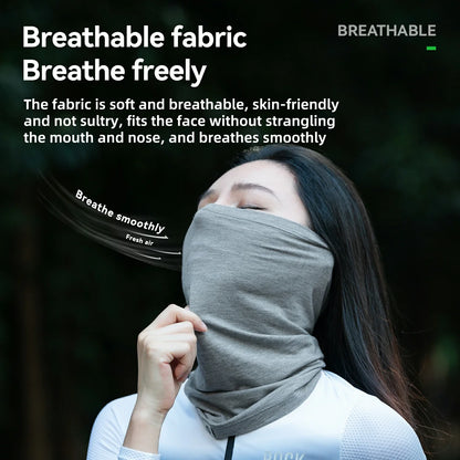 ROCKBROS Winter Thermo Halstuch aus Wolle Schlauchtuch