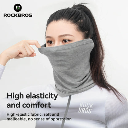ROCKBROS Winter Thermo Halstuch aus Wolle Schlauchtuch