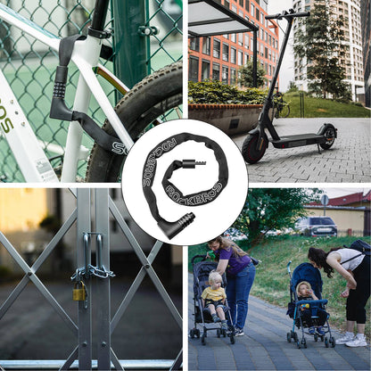 ROCKBROS Zahlenschloss mit 4-stelligem Zahlencode 96 cm Länge