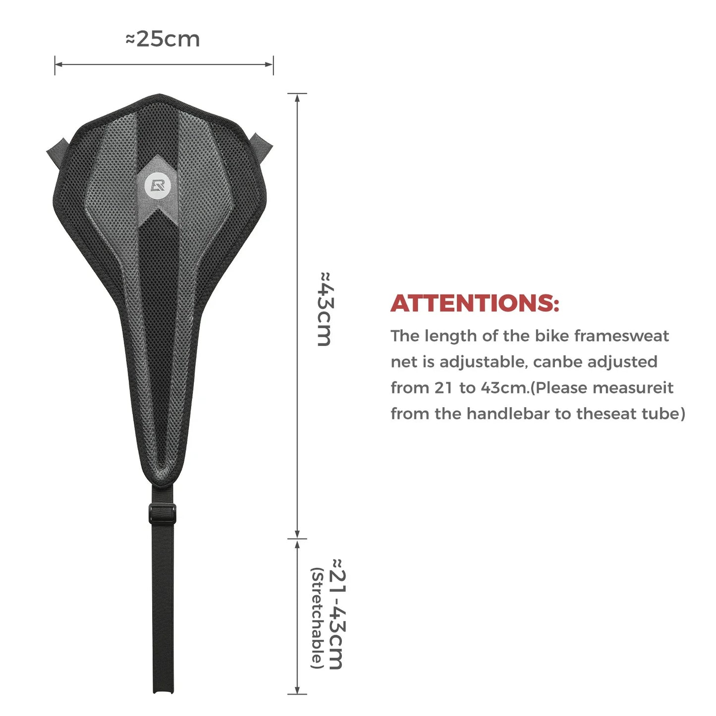 ROCKBROS Schweißfänger für Rollentrainer Fahrrad