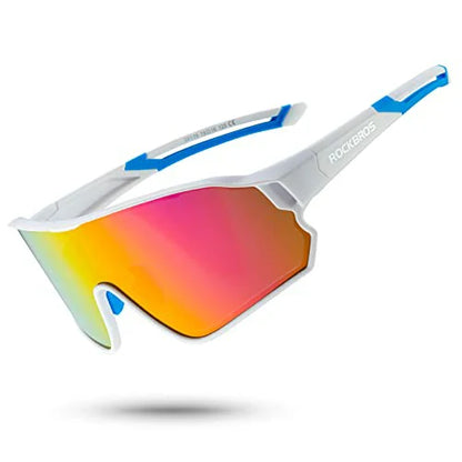 ROCKBROS Fahrradbrille Polarisierte Sportsbrille mit UV-Schutz