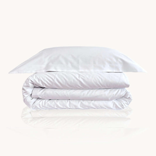 Luxe Baumwolle Satin Bettwäsche