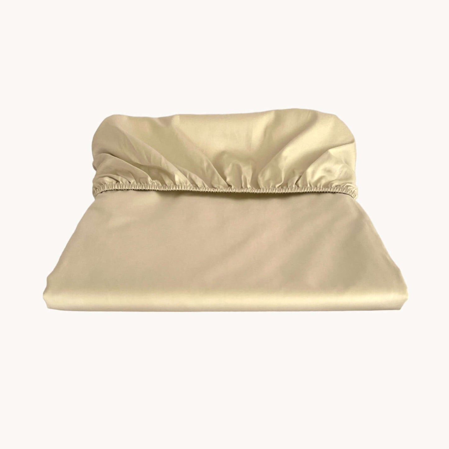 Luxe Baumwolle Satin Spannbettlaken